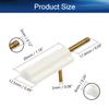 Bettomshin Canopy Hatch Lock Latches for RC Airplane Cockpit Cover Fixing 30x12.5x6mm White 2Pcs view 2