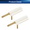 Bettomshin Canopy Hatch Lock Latches for RC Airplane Cockpit Cover Fixing 30x12.5x6mm White 2Pcs view 3