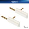 Bettomshin Canopy Hatch Lock Latches for RC Airplane Cockpit Cover Fixing 30x12.5x6mm White 2Pcs view 4