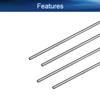 Bettomshin 5Pcs 100mmx3mm Stainless Steel Solid Round Rods Metal Lathe Bar Stock for DIY RC Model Car, RC Helicopter Airplane view 3