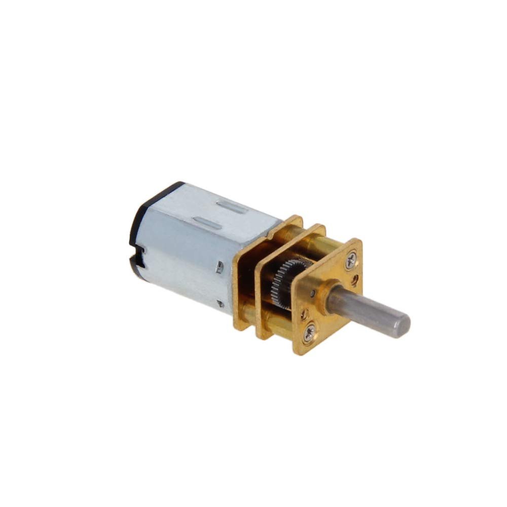 Bettomshin Mini Gear Motor DC 12V 300RPM Micro Gear Motor, Speed Reduction Motor GA12-N20 for RC Car, Robot Model, DIY Engine Toys