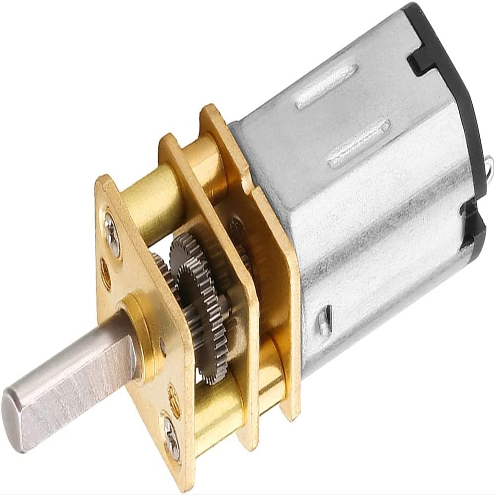 Bettomshin Mini Gear Motor DC 3V 75RPM Micro Gear Motor, Speed Reduction Motor GA12-N20 for RC Car, Robot Model, DIY Engine Toys
