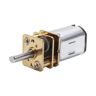Bettomshin Mini Gear Motor DC 12V 60RPM Speed Reduction Motor GA12-N20 3mm Shaft Gearwheel Gear Motor for RC Car, Robot Model, DIY Engine Toys