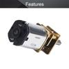 Bettomshin Mini Gear Motor DC 12V 60RPM Speed Reduction Motor GA12-N20 3mm Shaft Gearwheel Gear Motor for RC Car, Robot Model, DIY Engine Toys view 3