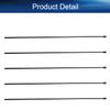Bettomshin 5Pcs 3mm x 1.5mm Black Plastic Antenna Pipe Tube Protectors Receiver Aerial for RC Model Car view 4