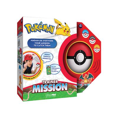 Ultra Pro Pokmon Trainer Mission Toy - Interactive Pok Ball Guessing Game, Fun for Family & Friends, Explore with Pokeball Toy, Learn & Catch Pokmon, Perfect for Board Game Enthusiasts