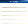 Bettomshin 10Pcs 190mmx3mm Brass Solid Round Rods Metal Lathe Bar Stock for DIY RC Model Car, RC Helicopter Airplane view 3