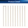 Bettomshin 10Pcs 190mmx3mm Brass Solid Round Rods Metal Lathe Bar Stock for DIY RC Model Car, RC Helicopter Airplane view 4