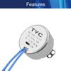 2Pcs Synchronous Motor AC 110V 8-10RPM Turntable Motor CW Direction 4W TYC-50 Horizontal Hole Tapping Shaft,Aicosineg view 3