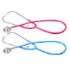 meekoo 2 Pack Kids Stethoscope Toy Real Working Nursing Cosplay Doctors Nurses Stethoscope for Kids Role Play Girls Boys Cosplay Costume Pretend Game Accessories(Pink, Blue) view 1