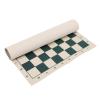 Alomejor Portable Chess Board 34.5x34.5cm PVC Soft Chess Board Tournament Chess Set for Travel Camping view 1