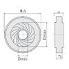 Lab Microscope Slides Amplifying Diameter Zoom Aperture Condenser Microscope Optical Instrument Microscope Parts (Color : ID020 1.2-18mm) view 4