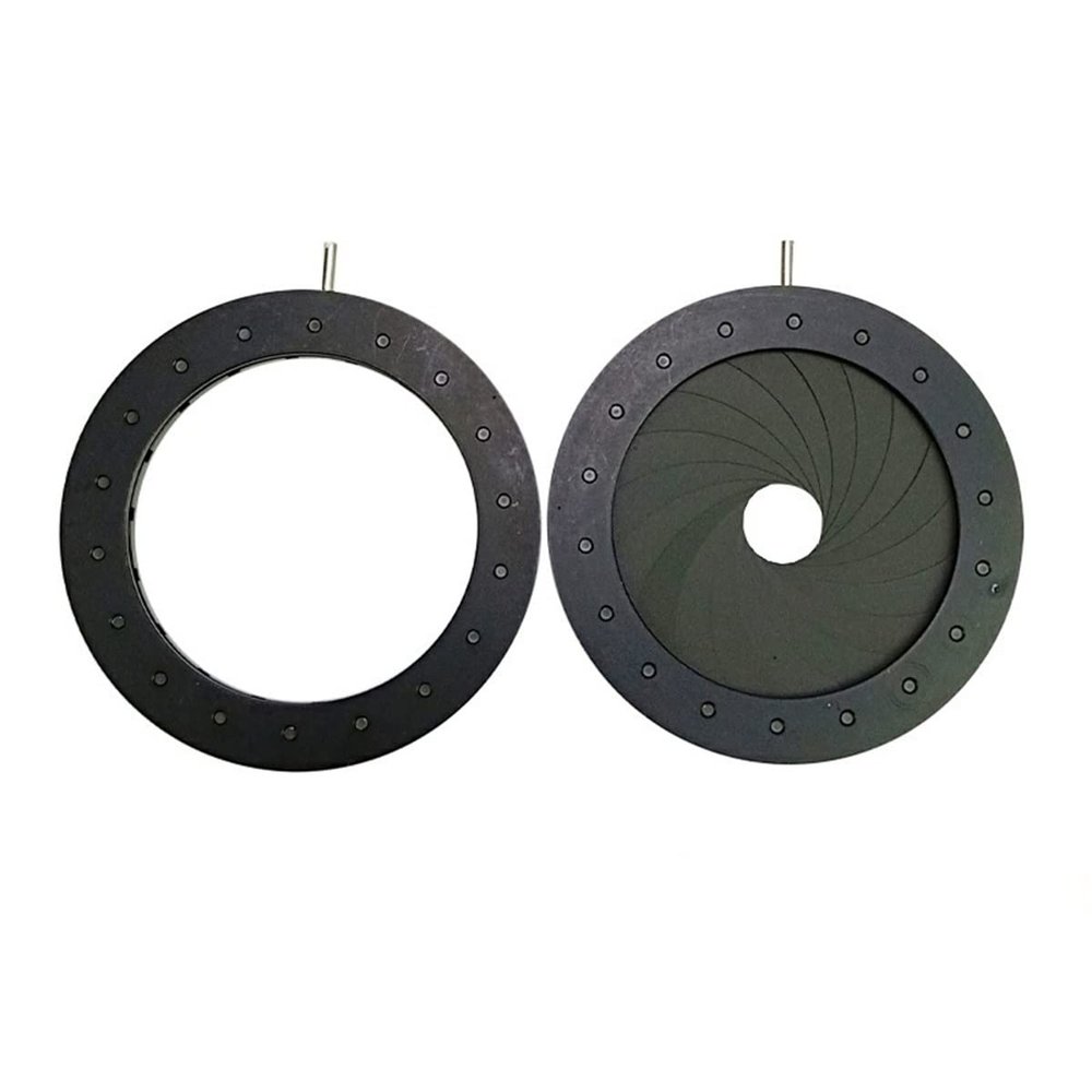 Lab Microscope Slides Amplifying Diameter Zoom Aperture Condenser Microscope Optical Instrument Microscope Parts (Color : ID030 2.4-42mm)