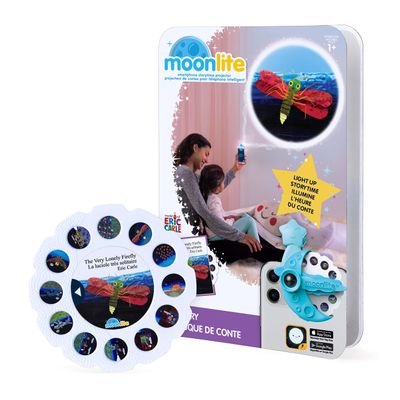 Moonlite Storytime - Eric Carle The Very Lonely Firefly - A Magical Way to Read Together - Projector Sold Separately - Single Disc for Kids & Toddlers - Learning Gifts for Kids Ages 12 Months & Up