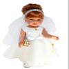MBD Handmade First Holy Communion Gown with Immense Detail Fits 18 Inch Dolls and Kennedy and Friends Dolls view 1