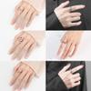 Moanyt 6 Pcs Adjustable Rotating Rings Unisex Anxiety Ring for Anti Stress Finger Rings Birthday Gifts view 2