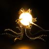 Luxst 3D Assembly Simulation Animal Octopus Model with Light, Modified DIY Exquisite Desk Lamp Recycled Mechanical Metal Art Handicraft Steampunk Ornament (1,060 Pieces) view 2