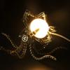 Luxst 3D Assembly Simulation Animal Octopus Model with Light, Modified DIY Exquisite Desk Lamp Recycled Mechanical Metal Art Handicraft Steampunk Ornament (1,060 Pieces) view 3