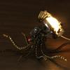 Luxst 3D Assembly Simulation Animal Octopus Model with Light, Modified DIY Exquisite Desk Lamp Recycled Mechanical Metal Art Handicraft Steampunk Ornament (1,060 Pieces) view 4