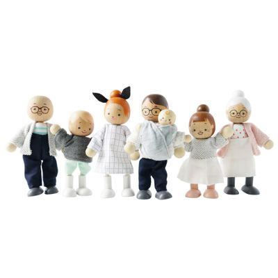 Le Toy Van Doll House Family