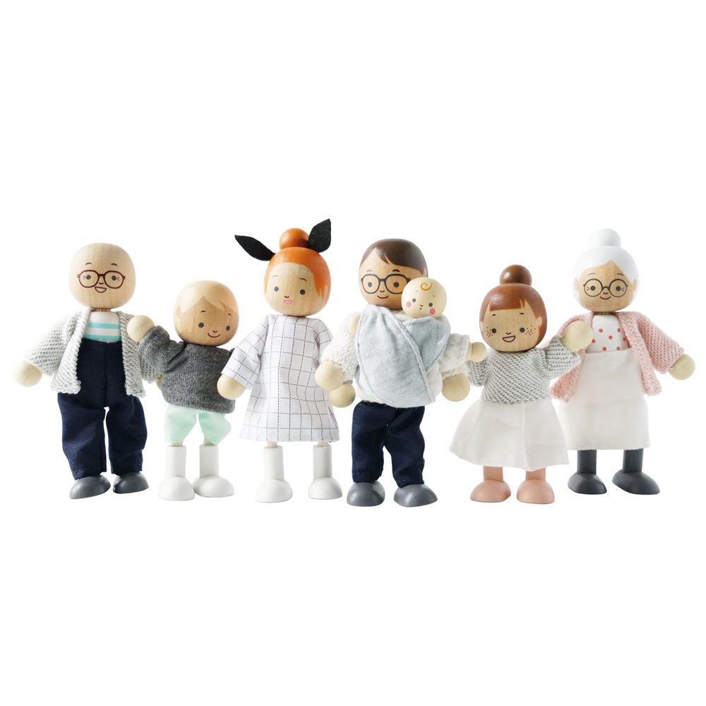 Le Toy Van Doll House Family
