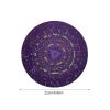 Chenfly Altar Tarot Card Cloth, 12 Constellations Pentacle Tablecloth, Starry Sky Rubber Pad for Divination, Altar Tarot Card Tablecloth 8.66 inches view 2