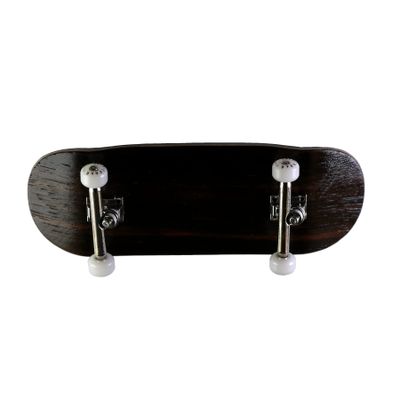 SOLDIER BAR Handmade Fingerboards Complete 8S (6-Layer Canada Maple+Ebony 35mmX98mm) (Handmade Deck+34mm Big Eagle Trucks+Handmade Ice Wheels)