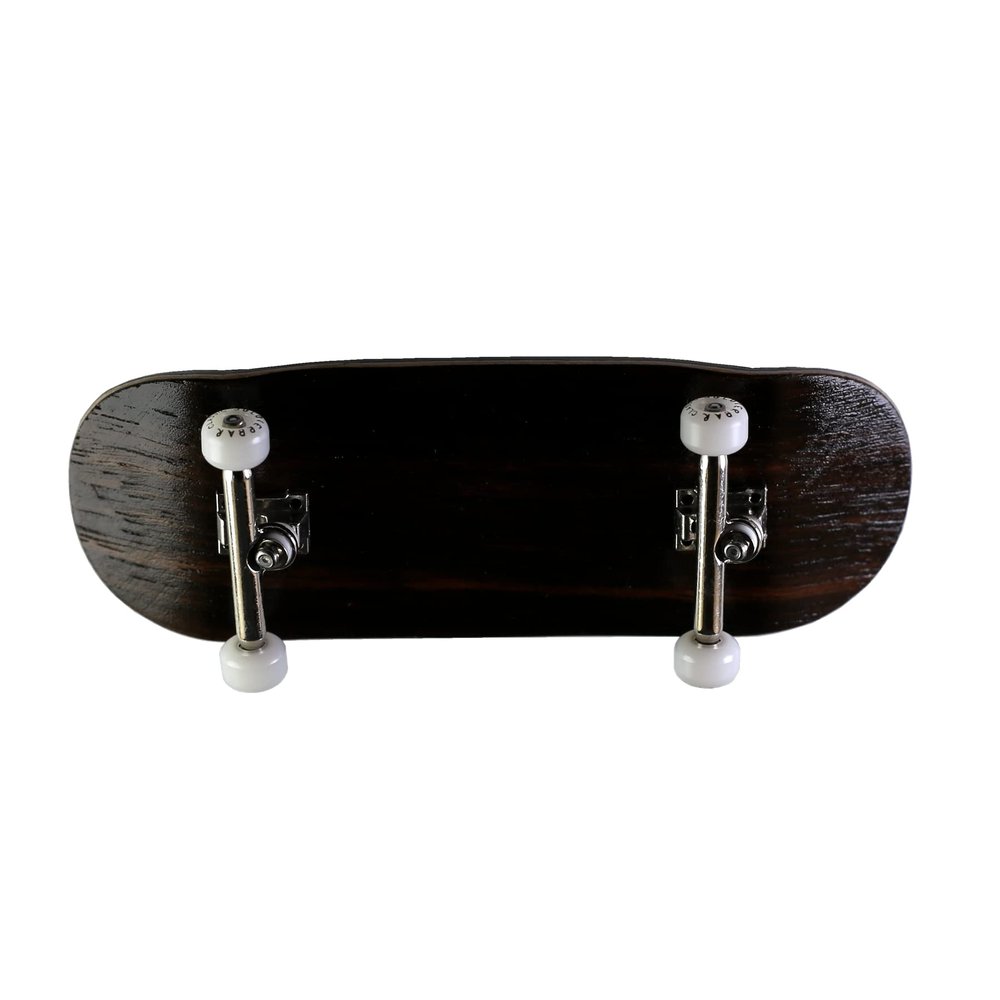 SOLDIER BAR Handmade Fingerboards Complete 8S (6-Layer Canada Maple+Ebony 35mmX98mm) (Handmade Deck+34mm Big Eagle Trucks+Handmade Ice Wheels)