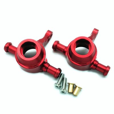 Aluminum Front Knuckle Arm for Tamiya TT-01 TT-01D TT01E A7 Red