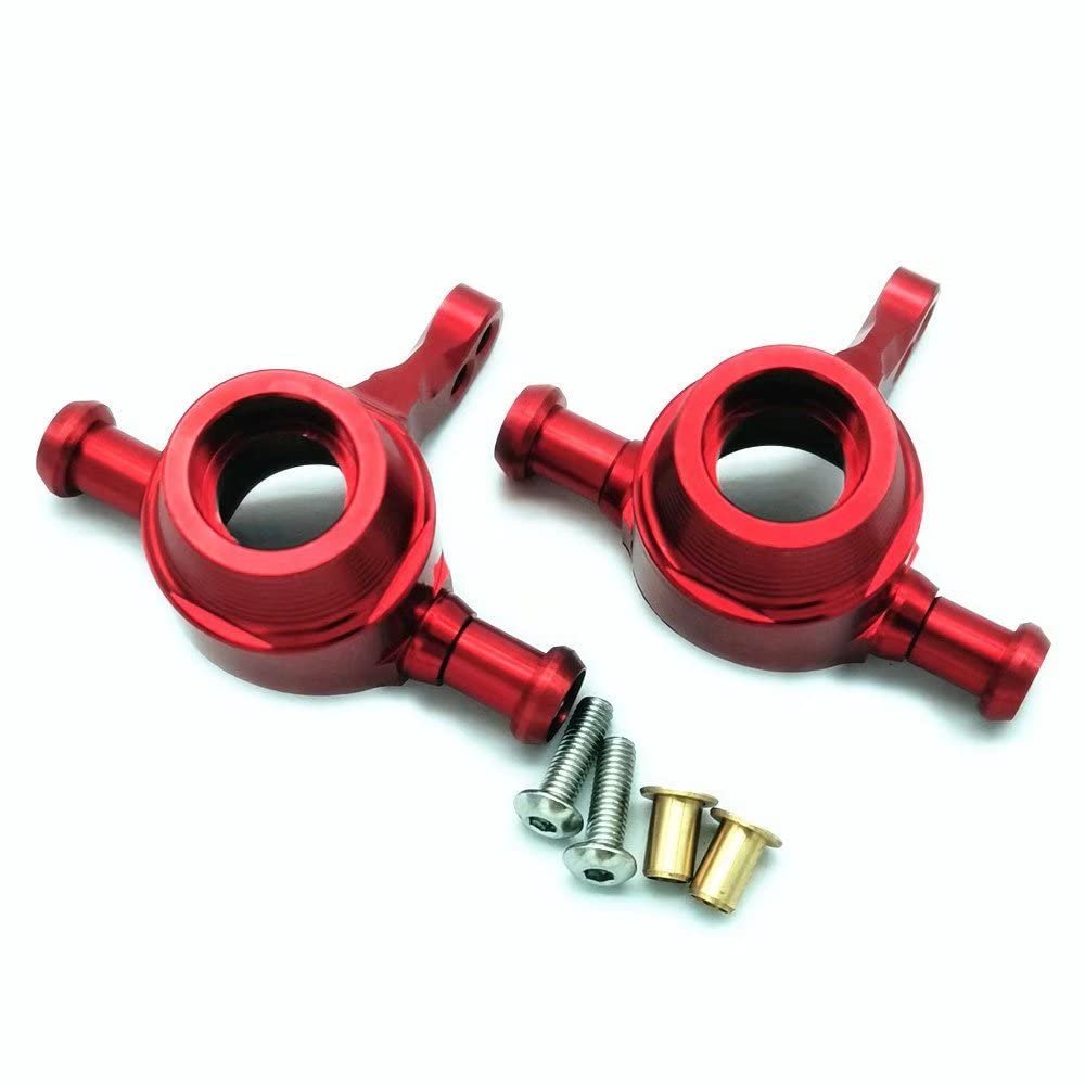 Aluminum Front Knuckle Arm for Tamiya TT-01 TT-01D TT01E A7 Red