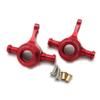 Aluminum Front Knuckle Arm for Tamiya TT-01 TT-01D TT01E A7 Red view 3