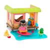 Li'l Woodzeez  Scoops & Sprinkles Ice Cream Shop Playset with Furniture & Accessories  Miniature Dollhouse Playset for Imaginative Play  Collectible Animal Figures  Kids Toys 3+ Years view 4