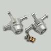 Aluminum Front Knuckle Arm for Tamiya TT-01 TT-01D TT01E A7 Silver view 1