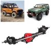 VGEBY RC Front Portal Axle, Metal RC Car Front Portal Axle Set for SCX10 1/10 RC Car (Black) Model Car Accessories Rc Portal Axles 1/10 Scx10 Portal Axles view 4