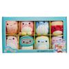 Squishmallows Official Kellytoy Set of 8 5 inch Sea Squishmallows (Indie, Orzella, Fabiola, Samir, Gordon, Nabila, Archie and Livvy) view 1