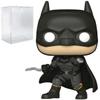 DC Heroes: The Batman - Batman (Battle Ready Pose) Funko Pop! Vinyl Figure (Bundled with Compatible Pop Box Protector Case), Multicolored, 3.75 inches view 1