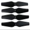 Propeller Blades for Vvtr DRC 888 and DRC 446 Drones Set of 4 Black Propellers and Propeller Holders view 3