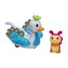 Playskool Glo Friends - Hugbug & Harmony Pop, Push & Roll! - Swan Vehicle - Glowing Bug - SEL Toy - Ages 2+ view 3