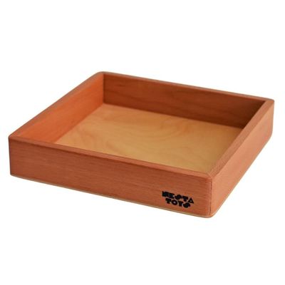 NESTA TOYS - Wooden Montessori Tray for Kids | Sand Writing Tray | Sensory Toy for Learning and Special Needs Developmental Set for Small Children