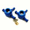 Aluminum Front Knuckle Arm for Tamiya TT-01 TT-01D TT01E A7 Blue view 1