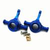 Aluminum Front Knuckle Arm for Tamiya TT-01 TT-01D TT01E A7 Blue view 2