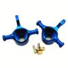 Aluminum Front Knuckle Arm for Tamiya TT-01 TT-01D TT01E A7 Blue view 3