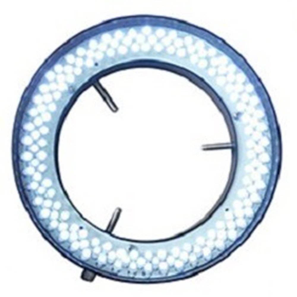 Lab Microscope Slides Microscope Vision Light Source Inner Diameter 61 Mm, 144 Lamp Bead Metal Head Microscope Parts (Color : Blue)
