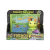 Playskool Glo Friends Stink or Swim! - Storytime with Bookworm - Book with Glowing Toy - Social Emotional Learning SEL Toy - Ages 2+ view 1