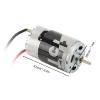 Alomejor RC Brushless Motor 6 8.4V 20000 RPM Large Torsion Two Way Bearing Silver 15T Brushless Motor for 1/10 RC Climbing Car view 2