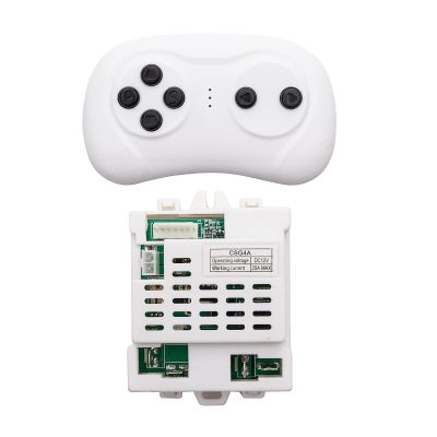 weelye CSG4A (CSR-12T-2A) 12V Children's Power Riding Car 2.4G Bluetooth Remote Control and Receiver Kit Controller Control Box Accessories Children's Electric Riding Car Replacement Parts