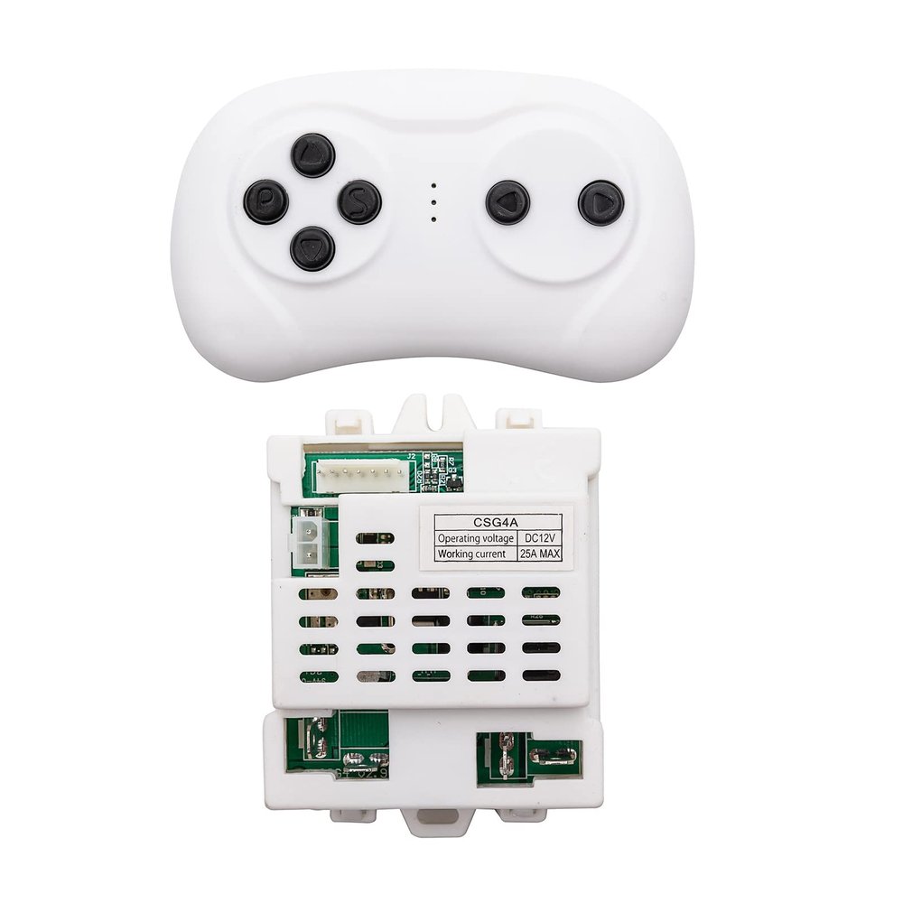weelye CSG4A (CSR-12T-2A) 12V Children's Power Riding Car 2.4G Bluetooth Remote Control and Receiver Kit Controller Control Box Accessories Children's Electric Riding Car Replacement Parts