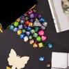 Surhugvy DND Dice Set, 25 X 7 Polyhedral Dice for Dungeons and Dragons DND RPG MTG Table Game with 1 Large Flannel Bag 175 Pieces view 4