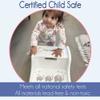 Personalized Wooden Sloth Natural Step Stool view 2