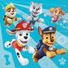 Paw Patrol Birthday Party Supplies Decoration Bundle Pack includes 16 Dessert Cake Paper Plates, 16 Napkins, 1 Table Cover, 1 Dinosaur Sticker Sheet (Bundle for 16) view 3